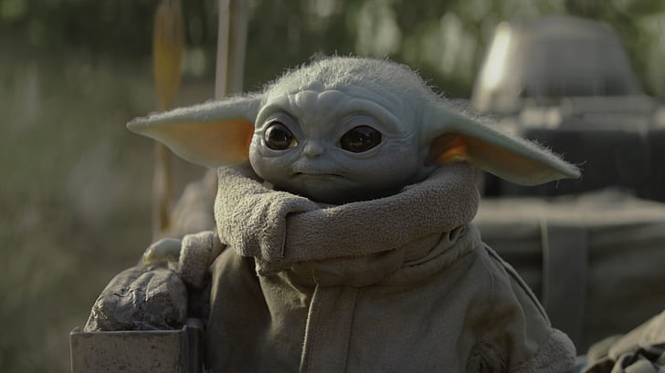 Mandalorianen, Baby Yoda, HD tapet