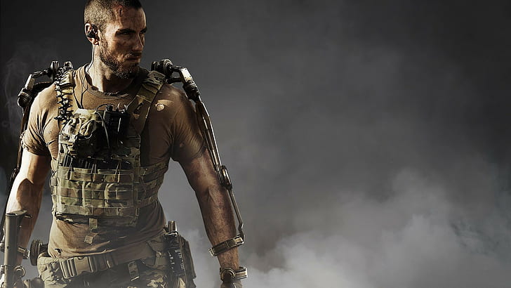 ทหาร, โครงกระดูกภายนอก, การทหาร, การเปิดใช้งาน, อุปกรณ์, เกมค้อนขนาดใหญ่, Call of Duty: Advanced Warfare, วอลล์เปเปอร์ HD