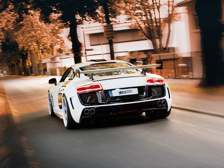 2013, audi, body, g t, pd 850, r 8, supercar, supercars, tuning, wide, HD wallpaper