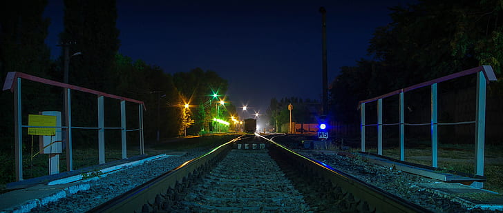 Bahnübergang, HD-Hintergrundbild