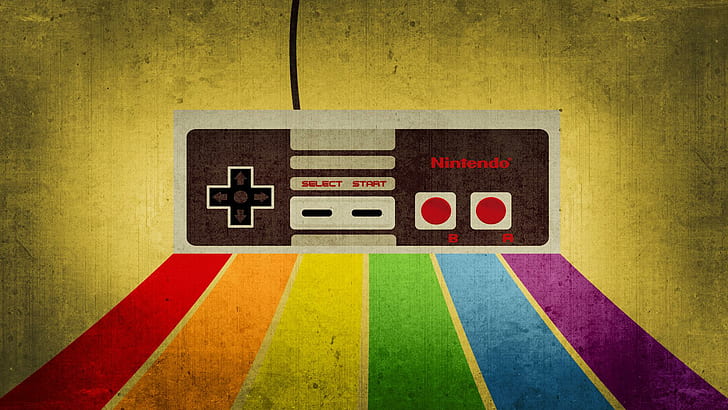 Console de jeu Nintendo, manette de jeu Nintendo grise et noire, jeux, 1920x1080, nintendo, manette, console, Fond d'écran HD