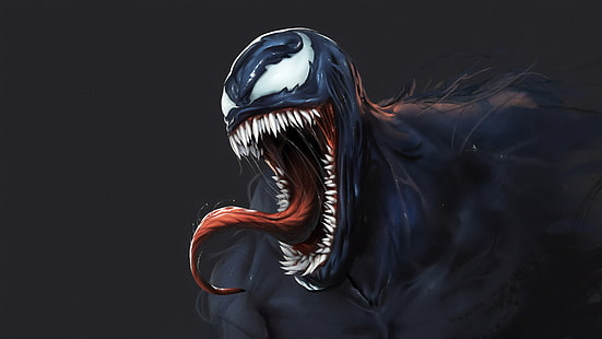Venom Artwork 4K 8K, Artwork, Venom, HD wallpaper HD wallpaper