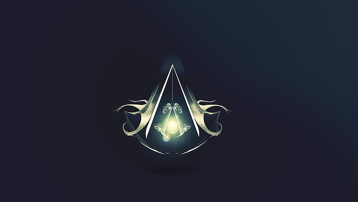 Assassins Creed: Drapeau noir, logo, ubisoft, jeux vidéo, Fond d'écran HD