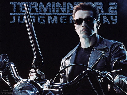 Arnold Schwarzenegger robot Terminator 2 Tag der Abrechnung Entertainment Movies HD Art، Robot، sci fi، Arnold Schwarzenegger، the terminator، Terminator 2، خلفية HD HD wallpaper