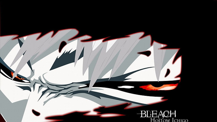 Bleach Hollow Ichigo illustration, anime, Bleach, Kurosaki Ichigo, Hollow, HD wallpaper