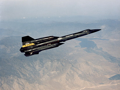 Militära flygplan, Lockheed YF-12, Lockheed SR-71 Blackbird, HD tapet HD wallpaper