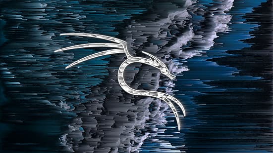 Kali Linux, Linux, Backtrack Linux, Glitch Art, HD-Hintergrundbild HD wallpaper