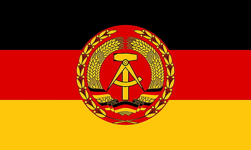 2000px флаг, изток, германия svg, nva, HD тапет HD wallpaper