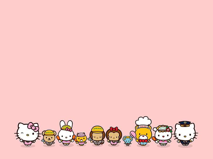 hello kitty 1024x768 Anime Hello Kitty HD Art, Hello Kitty, HD tapet