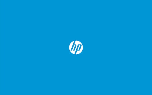 Logo HP, tapeta, logo, biuro, emblemat, Hewlett-Packard, kopiarka, ksero, Tapety HD HD wallpaper
