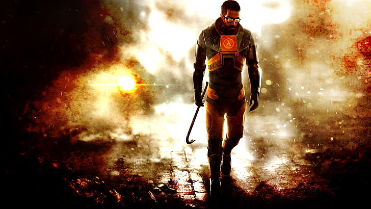 Gordon man, Half-Life 2, Wallpaper HD