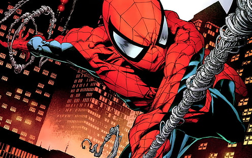 Spiderman HD, Spider-Man-Bild, Comics, Spiderman, HD-Hintergrundbild HD wallpaper