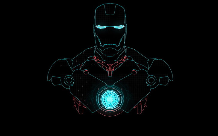 Iron Man, ritningar, HD tapet