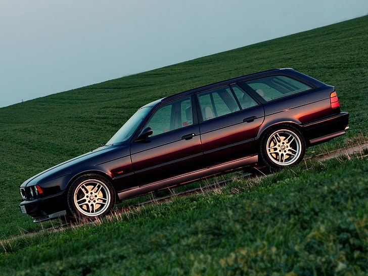 1994, BMW-M5, E34, Mkii, Touring, HD-Hintergrundbild