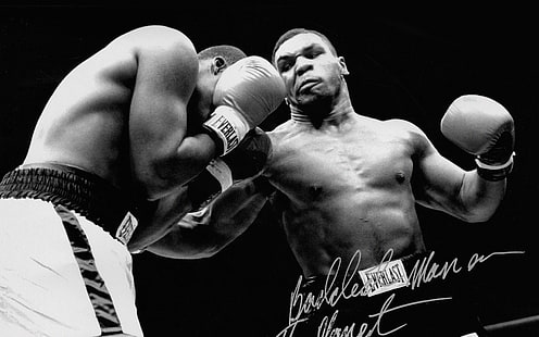 Tyson, golpe, anillo, boxeo, deportes, oscuro, Fondo de pantalla HD HD wallpaper