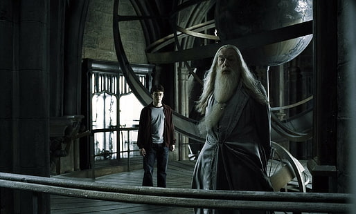 Хари Потър, Хари Потър и полукръвният принц, Албус Дъмбълдор, HD тапет HD wallpaper