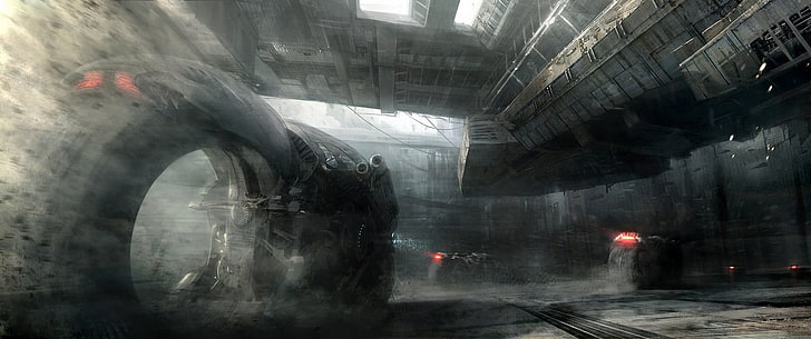 zdjęcie ilustracji do gry, science fiction, futurystycznej grafiki, Tapety HD