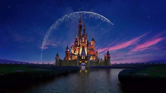 Disney Castle-Wysokiej jakości tapeta, tapeta Walt Disney Castle, Tapety HD HD wallpaper