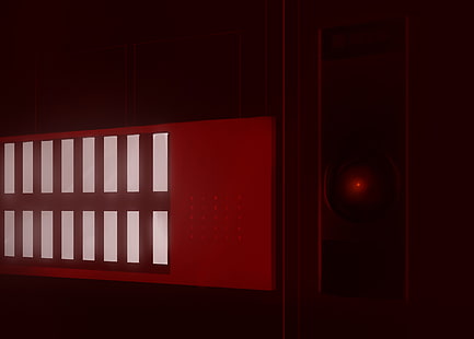 2001: Eine Weltraum-Odyssee, HAL 9000, Filme, Stanley Kubrick, HD-Hintergrundbild HD wallpaper