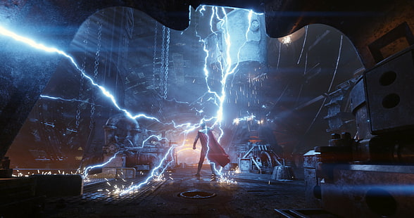 Filme, Vingadores: Guerra Infinita, Thor, HD papel de parede HD wallpaper