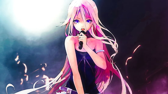 аниме девушки, Vocaloid, IA (Vocaloid), HD обои HD wallpaper