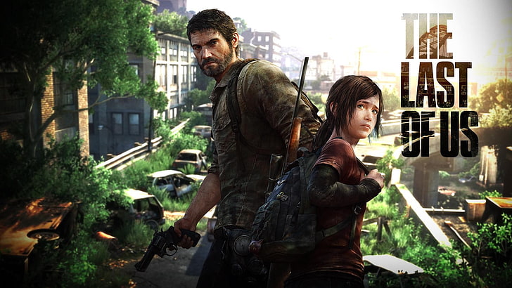 Tapeta cyfrowa The Last of Us, The Last of Us, Ellie, dziewczyny z bronią, karabinami, rewolwerem, Tapety HD