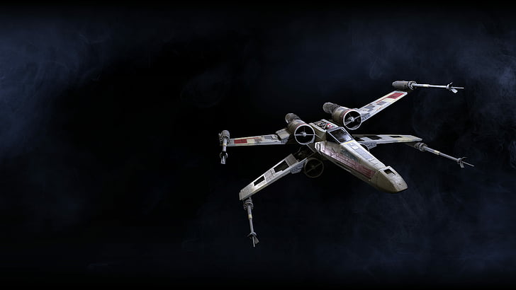 Caza estelar T-65B X-wing, Star Wars Battlefront II, 5K, Fondo de pantalla HD