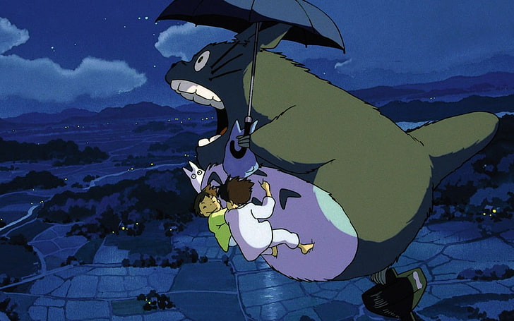 anime, Studio Ghibli, Mon voisin Totoro, Fond d'écran HD