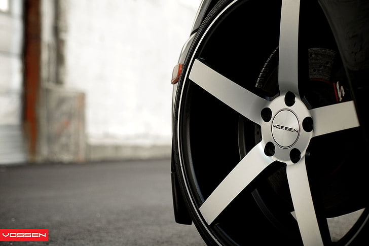 gray 5-spoke vehicle wheel, Toyota Supra, Toyota, car, Vossen, HD wallpaper