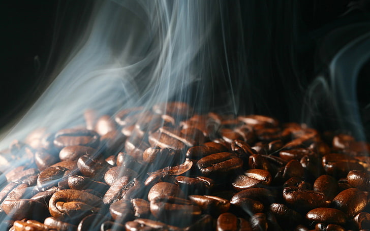 coffee beans, coffee, coffee beans, HD wallpaper