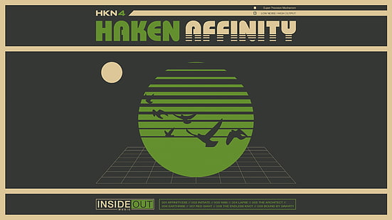 Haken Affinity bix, Haken, música, rock progressivo, metal progressivo, capas de álbuns, arte da capa, Affinity, HD papel de parede HD wallpaper