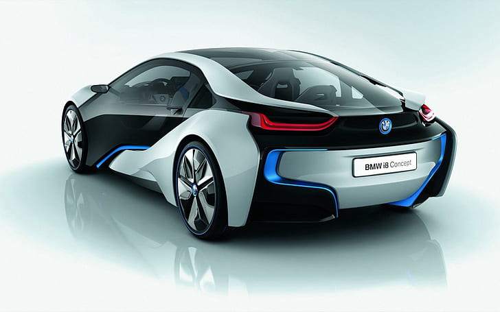 2012 BMW i8 Concept 6، Black and Grey Bmw Coupe، Concept، 2012، Cars، خلفية HD