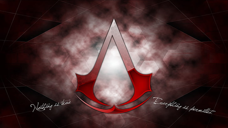 Assassin's Creed логотип, Assassin's Creed, HD обои