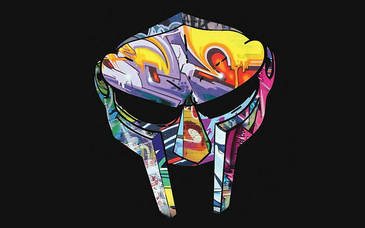 mf doom music hip hop mask, HD wallpaper