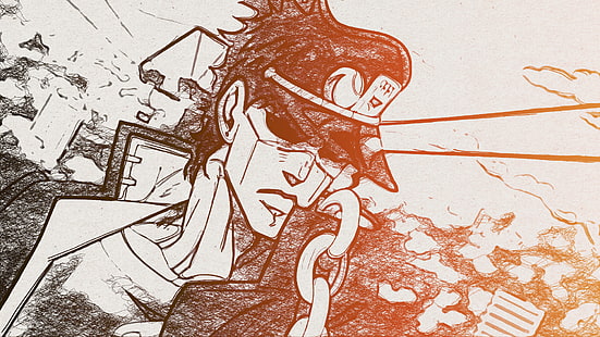 Аниме, странное приключение Джоджо, Джотаро Кудзё, HD обои HD wallpaper