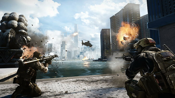 video game, Battlefield 4, Wallpaper HD