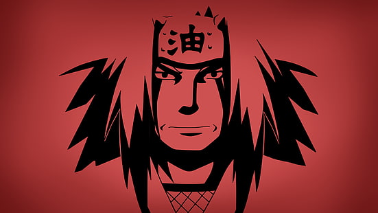 Illustrazione del personaggio di Naruto, Naruto Shippuuden, Jiraiya, Sfondo HD HD wallpaper