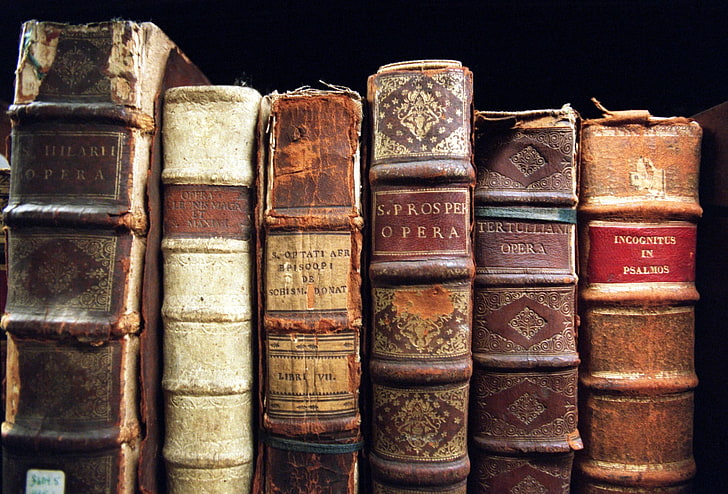 assorted-title book lot, books, photography, HD wallpaper