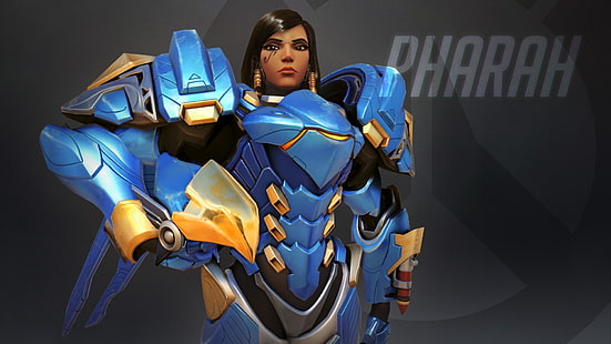 Pharah of Overwatch، Overwatch، armor، Pharah (Overwatch)، خلفية HD HD wallpaper