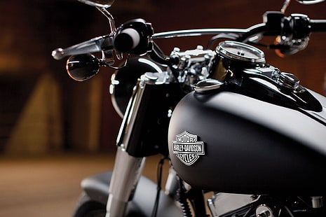 Harley Davidson, bicicletas, mate, motocicleta, Fondo de pantalla HD HD wallpaper