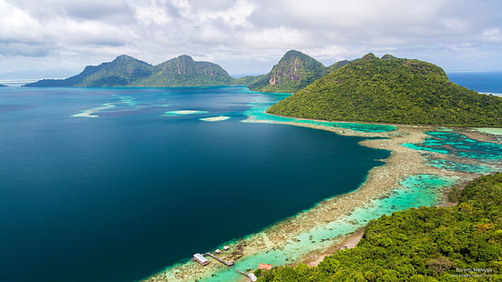 جزر بورنيو ، ماليزيا، خلفية HD HD wallpaper