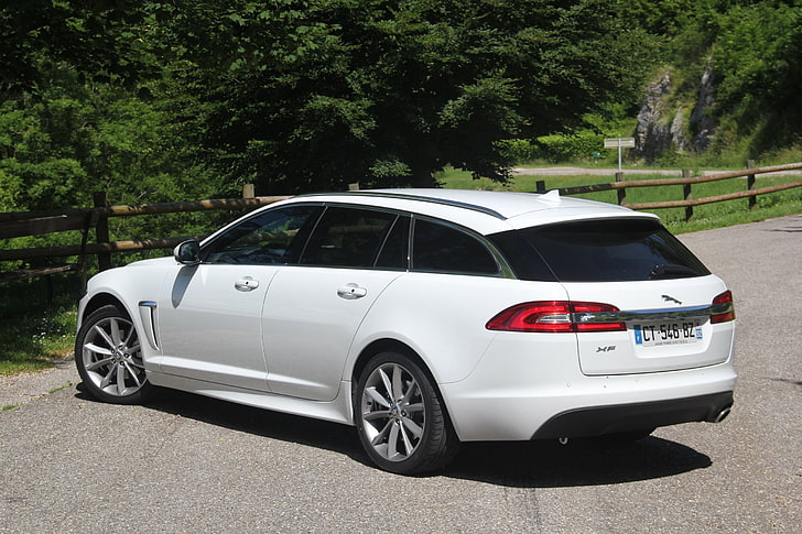 2013, coche, jaguar, sportbrake, vehículo, Fondo de pantalla HD