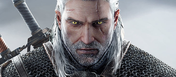 The Witcher tapet, The Witcher 3: Wild Hunt, Geralt of Rivia, videospel, HD tapet