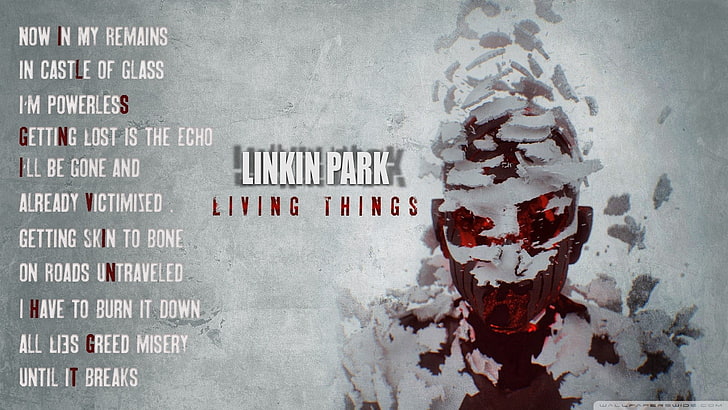 Linkin Park Living Thingsカバー、音楽、Linkin Park、 HDデスクトップの壁紙