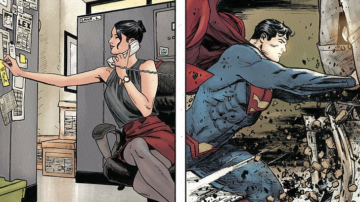 Superman, Lois Lane, HD wallpaper