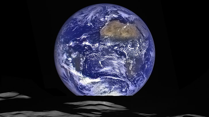 الفضاء ، الكوكب ، الأرض، خلفية HD