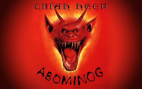 เพลง, Uriah Heep, ปกอัลบั้ม, Demon, Hard Rock, Heavy Metal, Metal, Occult, วอลล์เปเปอร์ HD HD wallpaper