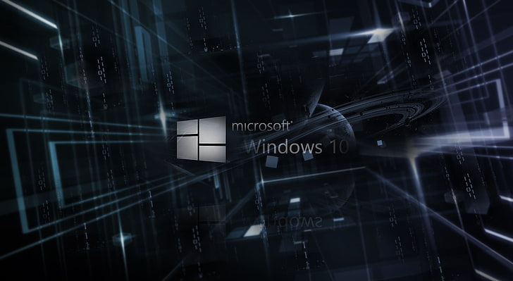 Binäre Windows 1HD-Hintergrundcodes HD-Hintergrund, Microsoft Windows 1-Logo, Windows, Windows 10, HD-Hintergrundbild