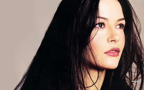 Catherine Zeta Jones Cute, Wallpaper HD HD wallpaper
