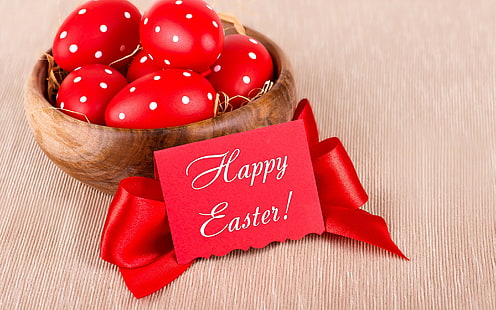 Páscoa, ovos, Feliz, decoração, Páscoa, ovos, Ovo de Páscoa, HD papel de parede HD wallpaper